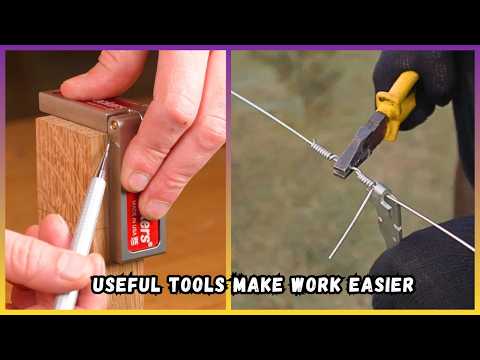Tools and Machines That Make Work Easier