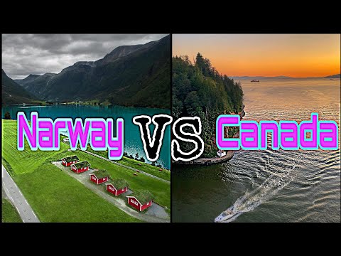 TOP 10 MIN (Norway VS Canada ) who best (travel and tourism)