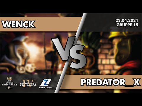 Wenck vs. Predator__X - THE SETTLERS IV WORLD CHAMPIONSHIP 2021
