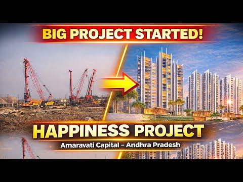 Amaravati Happiness Project: 🏗️ Big Update! Ground Reality 2026