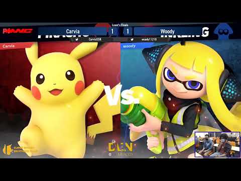 The Den 3: Spring 2022 AFE - Loser's Finals - Carvia (Pikachu) vs Woody (Joker/Inkling)