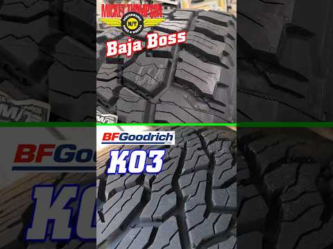 BFG KO3 vs MT Baja Boss in SNOW and ICE