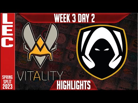 VIT vs TH Highlights | LEC Spring 2023 W3D2 | Team Vitality vs Team Heretics
