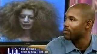 White Woman Fixes her Frizz for Black Fiancé