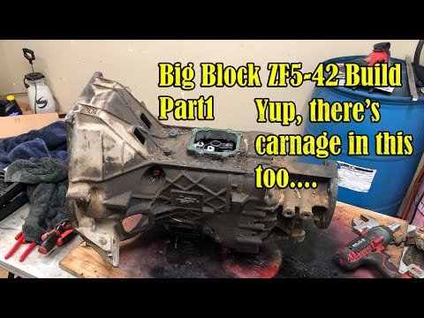 Junkyard Big Block ZF5-S42 Build Part 1 | There's some bad stuff here!