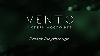 Video thumbnail for VENTO: Modern Woodwinds - Preset Playthrough | Heavyocity by Heavyocity Media