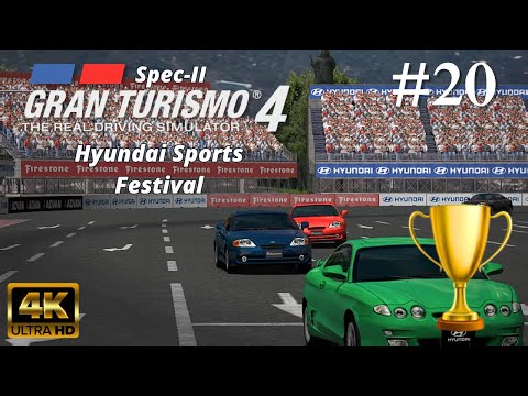 Gran Turismo 4: Spec II [Mod][4K60] - Part #20 - Hyundai Sports Festival