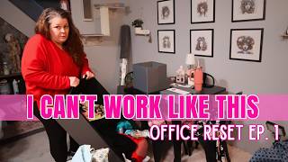 Office Declutter Day 1 | Revealing My Mess | Clean With Me