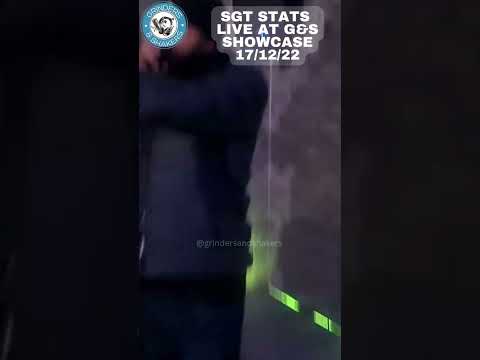 SGT Stats Live at The Grinders & Shakers Live showcase - 17/12/22