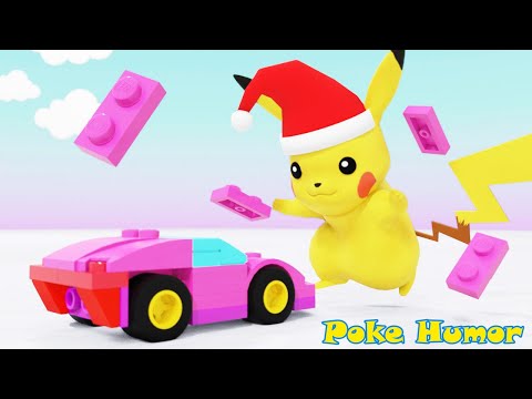 LEGO POKEMON PIKACHU EPISODE BRICK BUILDING TOY CAR