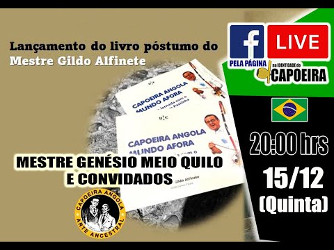 269ª LIVE NA IDENTIDADE DO CAPOEIRA - MESTRE GENÉSIO E CELY LEAL