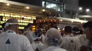 2015　祇園祭　神幸祭　中御座(三若）御旅所