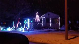 Christmas lights show in burbank IL 1-1