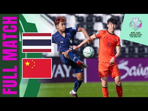 Thailand vs China PR | Full Match | AFC U23 Asian Cup™ 2026 – Group Stage