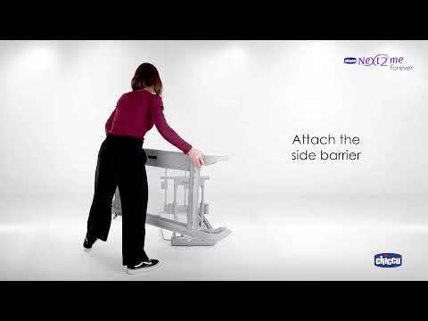 Chicco Next2Me Forever Aquarelle Bērnu gulta-tranformeris 3in1