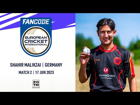 POTM: S.Malikzai - SWE vs GER | Highlights | FanCode ECI Sweden | 17 June 2023 | ECI23.068