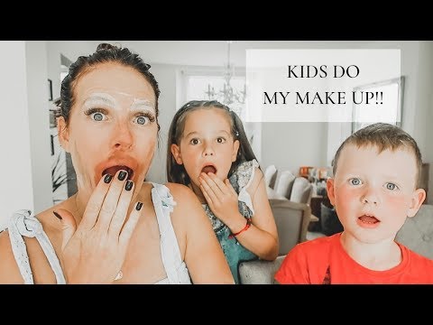 KIDS DO MY MAKE UP | IT ALL GOES WRONG!