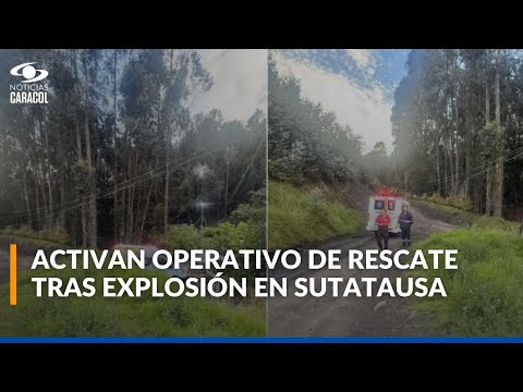 Reportan explosión en mina de Sutatausa, Cundinamarca: varios mineros quedaron atrapados