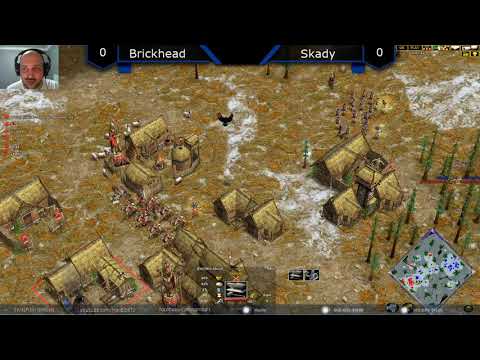 (4)Skady vs (5)Brickhead - Age of Mythology: The Titans (Game 1)