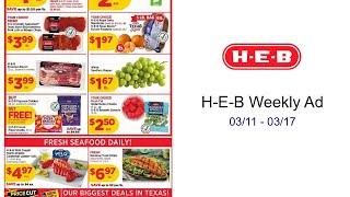H-E-B Weekly Ad 03/11 - 03/17