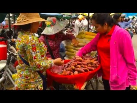 Street Food In Phnom Penh - Amazing Food Compilation In Market Video