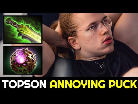 T1.TOPSON Super Annoying Puck — 1050 XPM Ethereal Blade Build 7.32b Dota 2