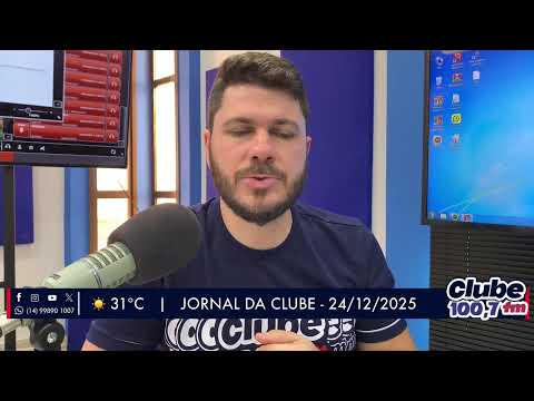Jornal da Clube - 24/12/2025 - Edição da Manhã