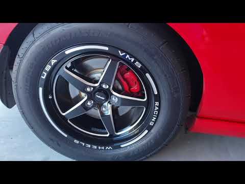 VMS Racing wheel 2013 mustang procharged- Mickey Tompson tires