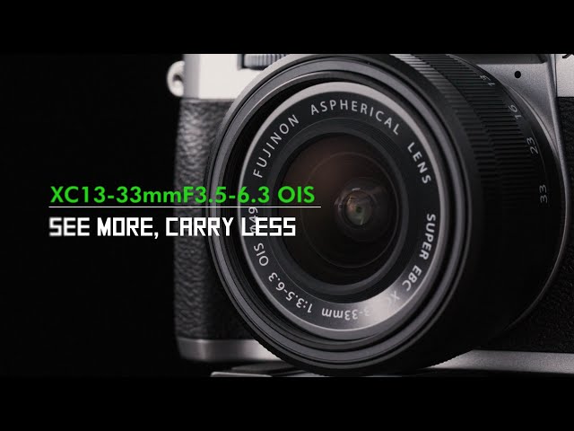 Vidéo FUJIFILM XC 13-33 mm f/3,5-6,3 OIS