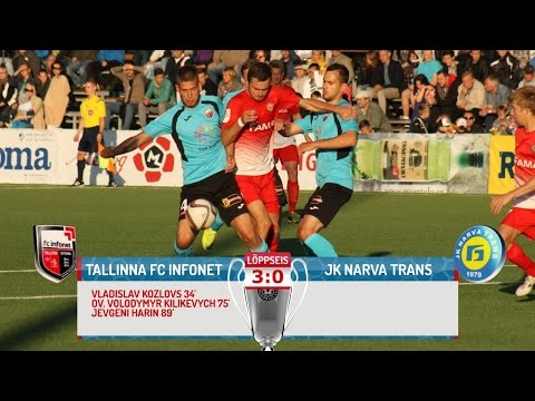 XX voor 2015: Tallinna FC Infonet - JK Narva Trans 3:0 (1:0)
