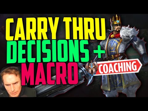 The ATTITUDE you NEED to improve, Winning through MACRO - Challenger LoL Coaching