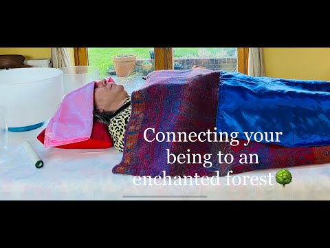 Healing with crystal singing bowls
