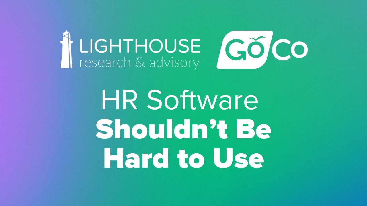 HR Software Shouldn't Be Hard To Use