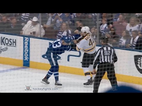 David Backes vs Nazem Kadri
