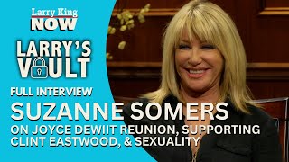 Suzanne Somers Talks to Larry King About Joyce Dewiit, Supporting Clint Eastwood, & Sexuality