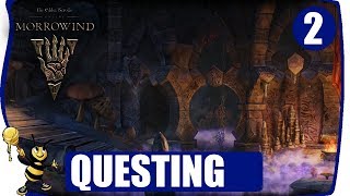 ESO MORROWIND 2017 Gameplay Walkthrough PVE: QUESTING PART 2 - Like Blood From A Stone