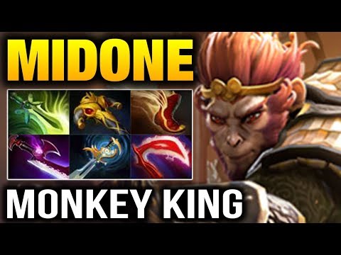MidOne Dota 2 [Monkey King] VS Puppey [Nyx] OP Empower for MK