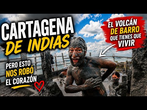  🇨🇴CARTAGENA DE INDIAS . VISITAMOS EL FAMOSO VOLCAN DE BARRO DEL TOTUMO Y NOS ROBO EL CORAZON