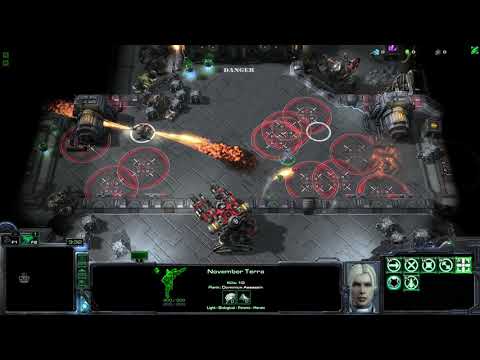 Starcraft 2: Installation Infiltration First Boss Fight Test
