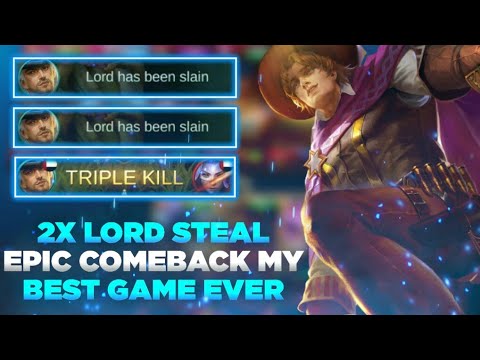 My Best Game Ever This Season (Must Watch) Clint Epic Comeback Gameplay - MLBB