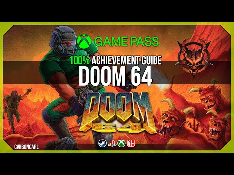 DOOM 64 - 100% Achievement Guide - Quick Completion! - Xbox/PS/PC/Switch