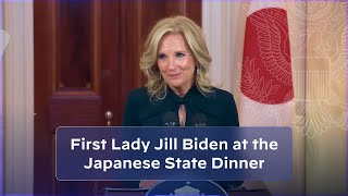 First Lady Jill Biden Hosts a Media Preview for the Japanese State Dinner