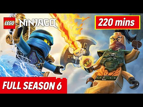 NINJAGO: Masters of Spinjitzu SEASON 6 COMPILATION! 🐉| Action Cartoons for Kids 🥷 LEGO® NINJAGO®
