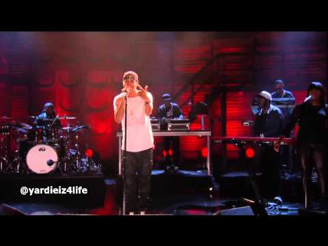 J Cole - Crooked Smile (Live at Conan 2013)