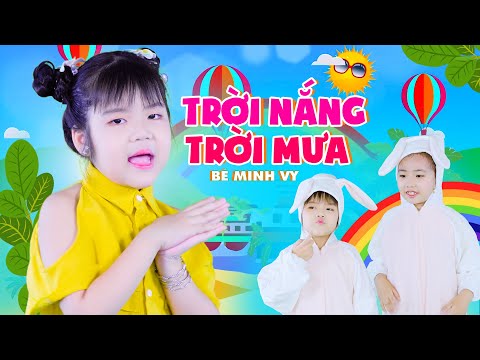 Trời Nắng Trời Mưa, Trời nắng thỏ đi tắm nắng - Bé Minh Vy - Nhạc Thiếu Nhi Hay Nhất, 4K