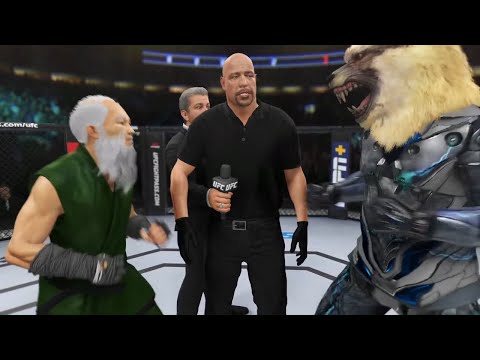 Beowulf vs. Old Bruce Lee - EA Sports UFC 4 - Crazy UFC