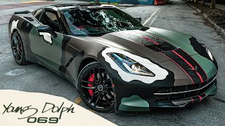 Turning my Corvette into a Young Dolph Tribute!