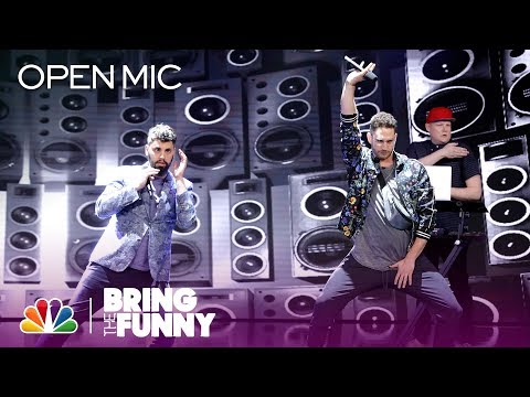 Variety Act Handsome Naked Performs in the Open Mic Round - Bring The Funny (Open Mic)