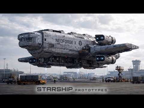 Starship Prototypes | Industrial Sci-Fi Concept Film | 4K