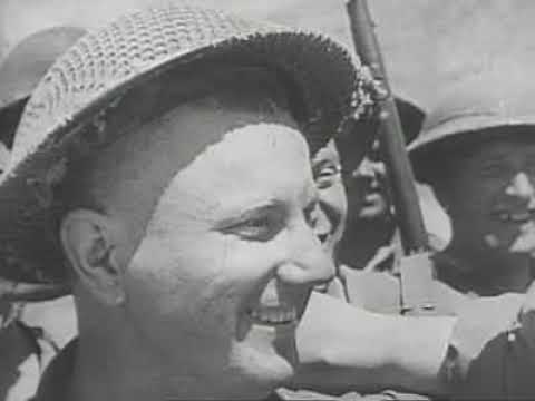 Castle Films News Parade 1943 Axis Smashed in North Africa